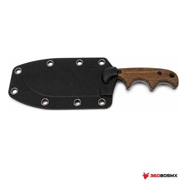 Cuchillo táctico hoja fija 15 cm con funda Kydex JF1020 MPMM · 360BOSMX