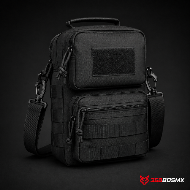 Mochila Táctica Militar Cruzada Multiusos Campismo Ciclista Wz9060 – Negro MP