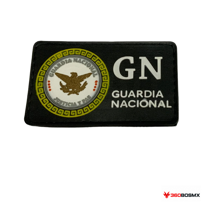 Parche PVC con velcro Guardia Nacional Justicia y Paz QZ00 MP