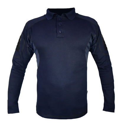 Camisa Polo Manga Larga Tactica Velcros Azul Marino 	304	GBL-01124	BX2	MM MRP 3BM
