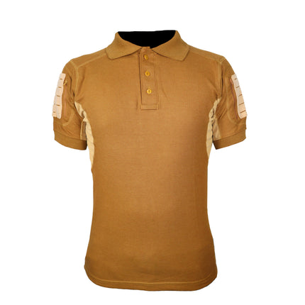 Camisa Polo Manga Corta Tactica Velcros Coyote	304	GBL-01117	BX2	MM MRP 3BM