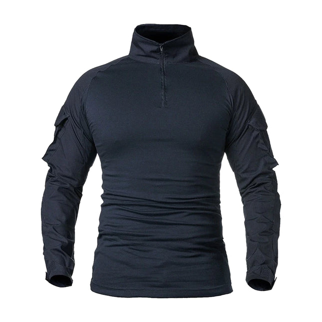 Playera Táctica Combat Rápida Azul Marino	408	3BM-0341