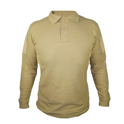 Camisa Polo Manga Larga Tactica Velcros Kaki	304	GBL-01122	BX2	MM 3BM MRP