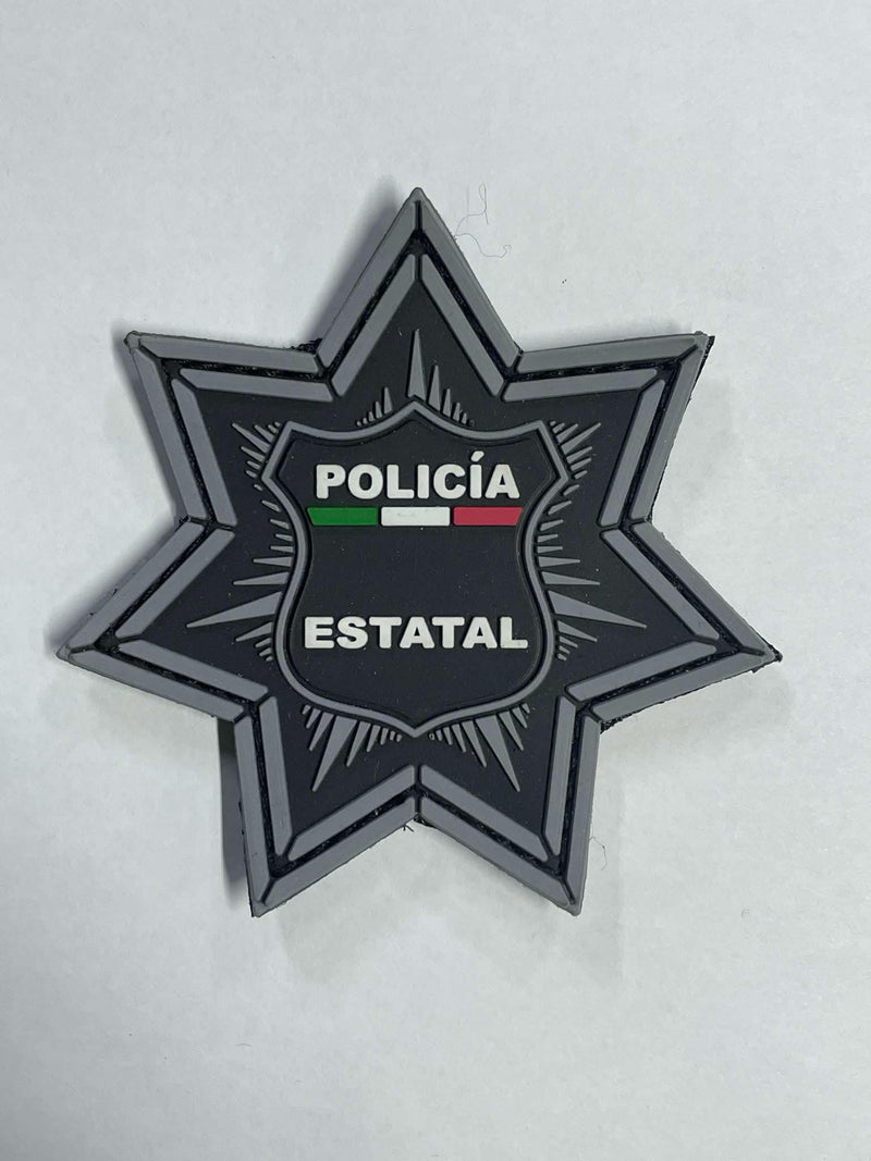 parche pvc c/velcro estrella estatal	XX0745	37