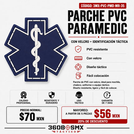 Parche PVC Paramedico