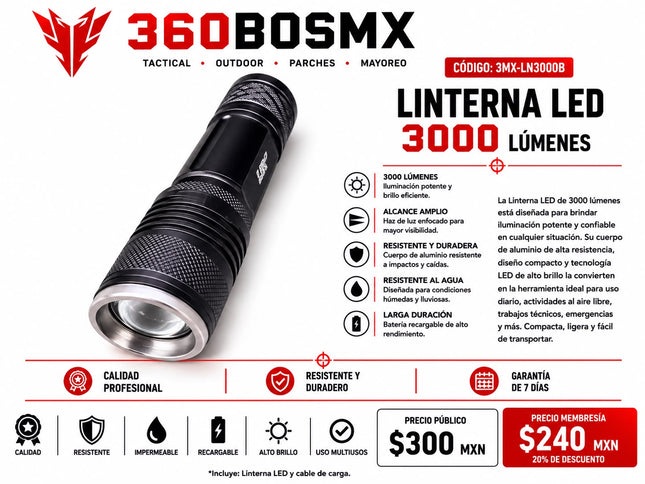 Lampara Led Recargable