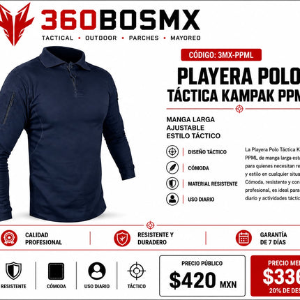 Camisa Polo Manda Larga