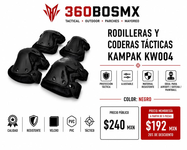 Rodilleras Coderas Tacticas