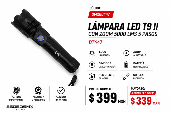 Lampara Led T9 Zoom M