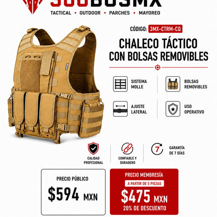 Chaleco Porta Placa