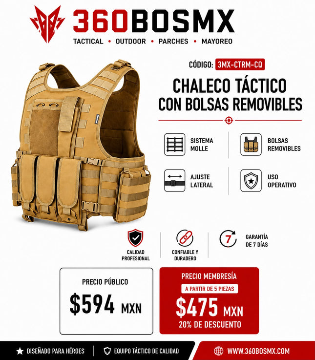 Chaleco Porta Placa
