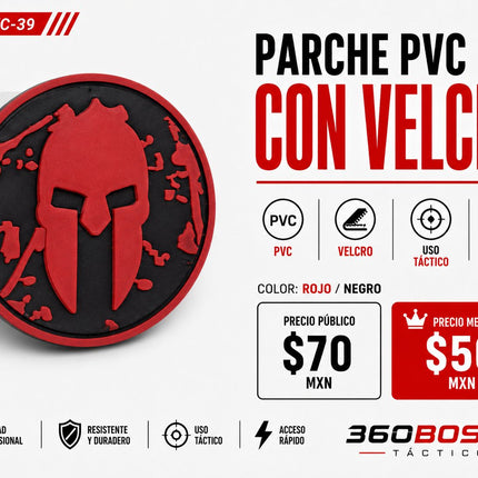 Parche PVC  c/ Velcro