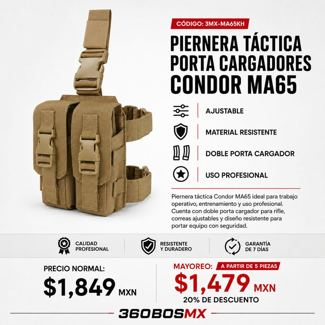 Porta Cargador Piernera M