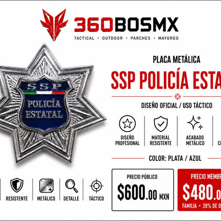 Placa SSP PE