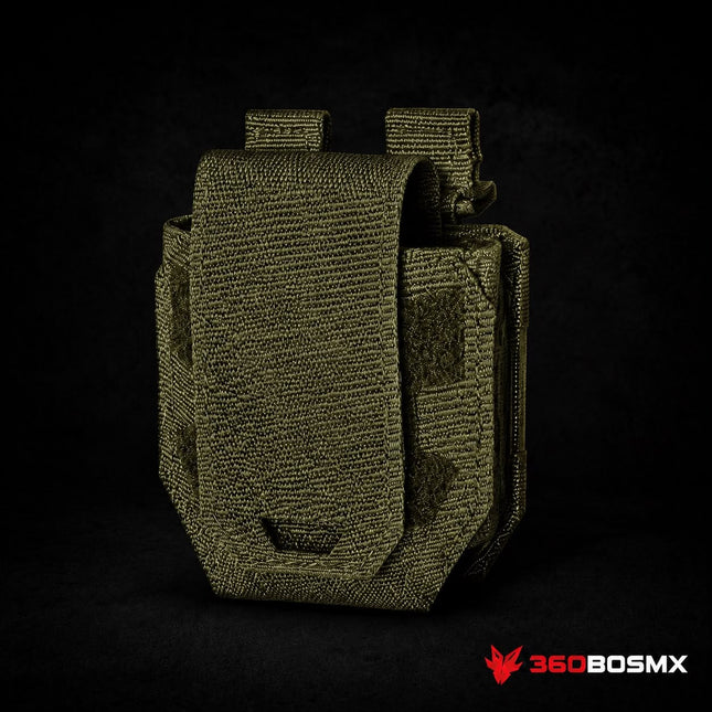 Pouch Táctico Portacargador / Utilitario con Solapa (Sistema MOLLE)