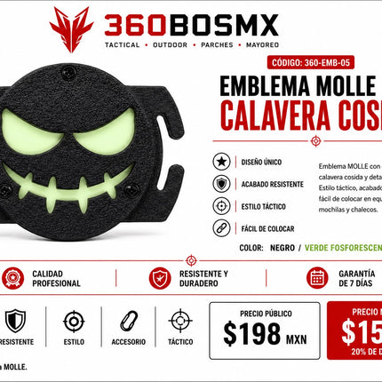 Emblema Tactico Sistema Molle M