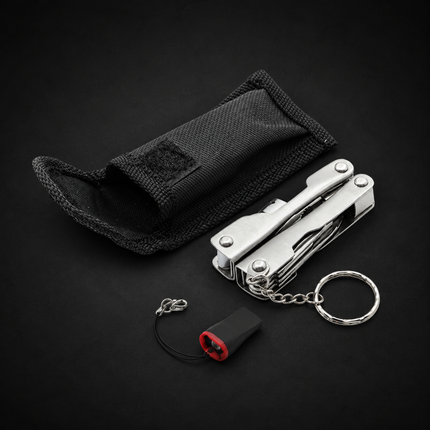 Mini Pinza Multiherramienta 7 en 1 WJ-45 con Luz