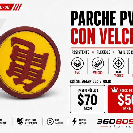 Parche PVC Dragon Ball c/ Velcro