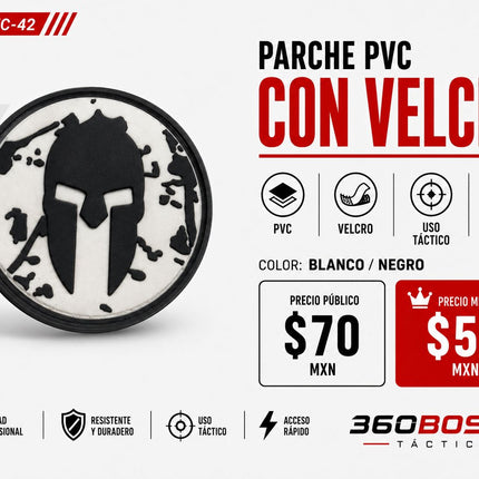 Parche PVC  c/ Velcro