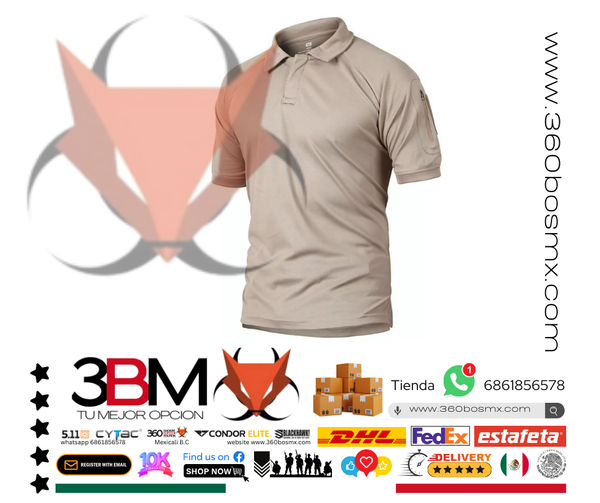 Camisa Polo Manga Corta Khaki	XA0013	447