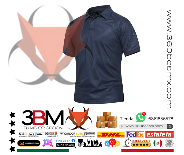 Camisa Polo Manga Corta Azul Marino 	XA0011	462