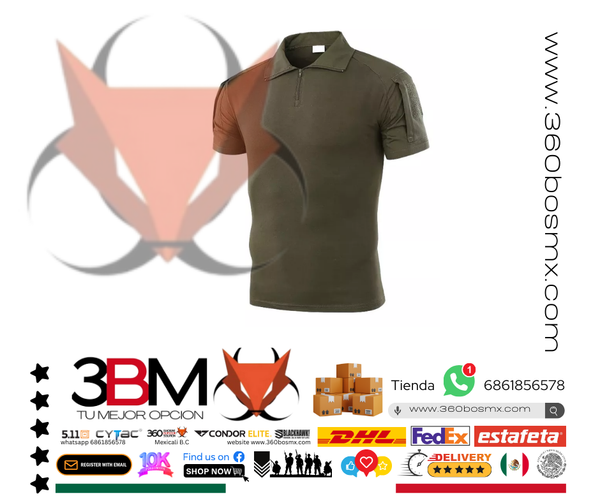 Camisa Polo Manga Corta Verde	XA0015	447