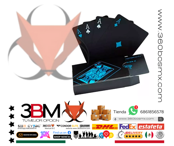 Cartas Poker Baraja Texas Naipes Pvc	128	3BM-0266 MP MM