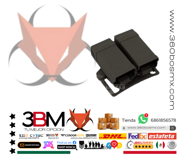 Porta Cargador Doble Tipo BH 	240	3BM-0359 A38 JD MM MP