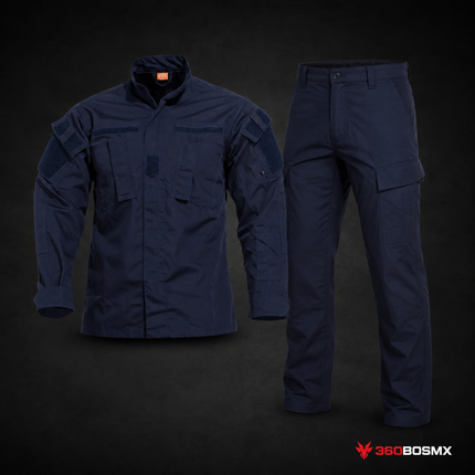 Uniforme Completo Ripstop X215 - Azul Marino - Talla S