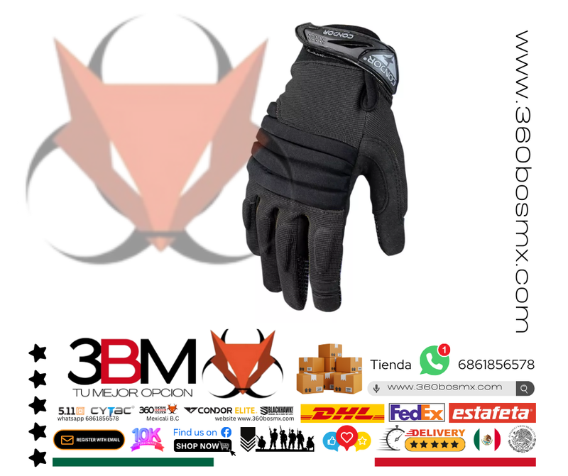 Condor Guantes Tacticos Patrol 	3BMA112