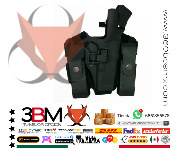 Piernera Serpa Tipo BH Glock 	3BMA150	735