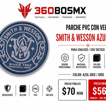 Parche PVC c/ Velcro SW