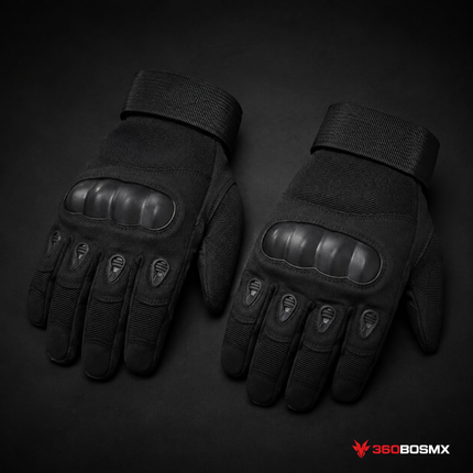 Guantes Tácticos de Uso Rudo GJP731Q - Negro - Hombre