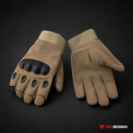 Guantes Tácticos Touch DTST3 - Caqui