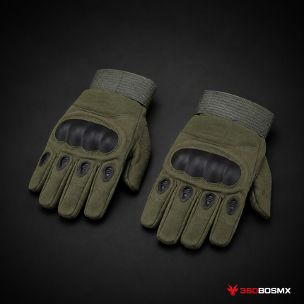 Guantes Tácticos Touch DTST3 - Verde Militar