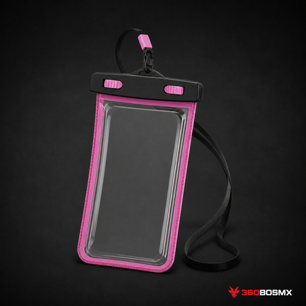 Funda Impermeable para Celular A124 - Rosa