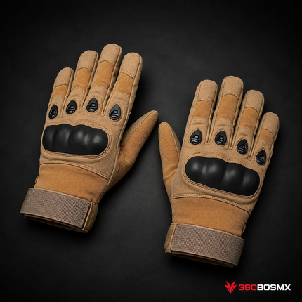 Guantes Tácticos de Uso Rudo ST01 - Caqui