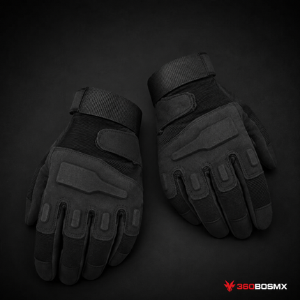 Guantes Tácticos Touch para Moto GJP730B - Negro - Mujer