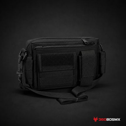 Cangurera Táctica Desmontable W6006 - Negro