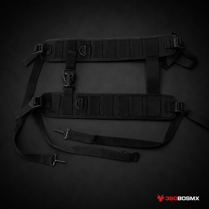 Tirantes Tácticos para Fornitura SN073 - Negro