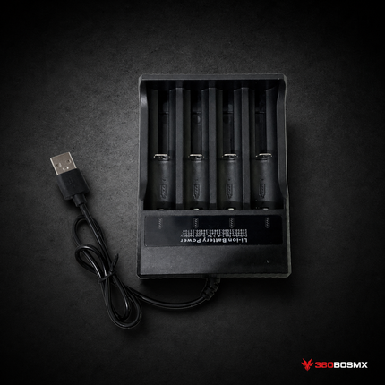 Cargador USB de 4 Baterías HLPC1 | 360BOSMX