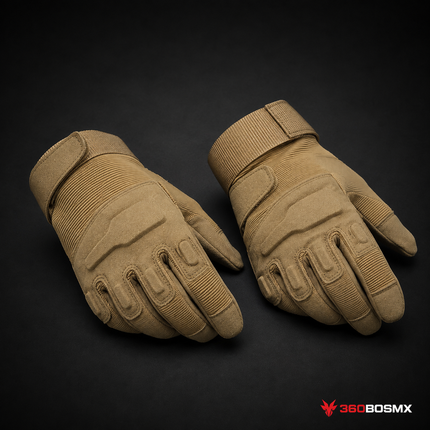 Guantes Tácticos de Dedos Completos GJP736Q - Caqui - Mujer