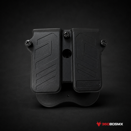 Porta Cargador Doble Universal WG8802 - Negro