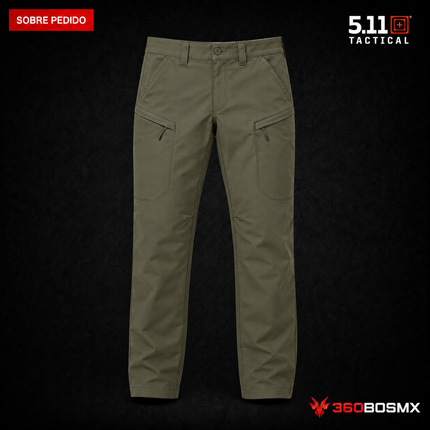 Pantalón 5.11 Cepheus Softshell Stretch Cargo para hombre en color Verde Ranger, producto sobre pedido