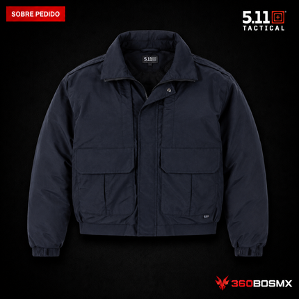 Chaqueta Double Duty 5.11 en color Azul Marino Oscuro, prenda sobre pedido