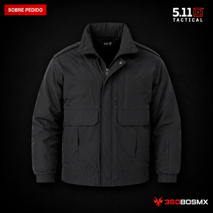 Chaqueta de Servicio Signature 5.11 en color Negro, prenda sobre pedido