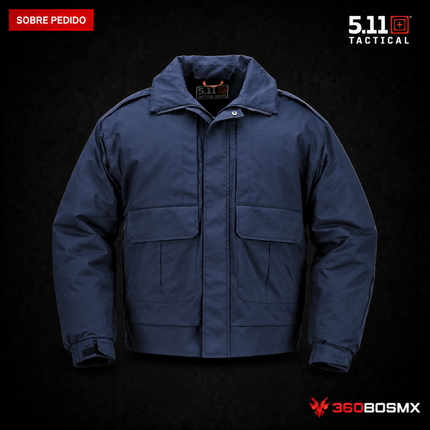 Chaqueta de Servicio Signature 5.11 en color Azul Marino Oscuro, prenda sobre pedido