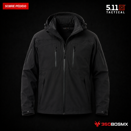 Chaqueta Sabre 2.0 5.11 en color Negro, prenda sobre pedido