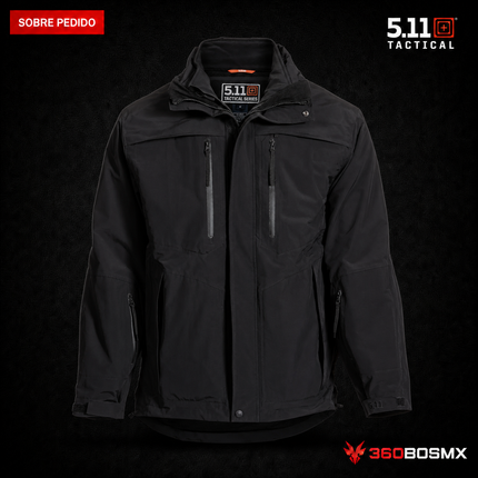 Parka Bristol 5.11 en color Negro, prenda sobre pedido
