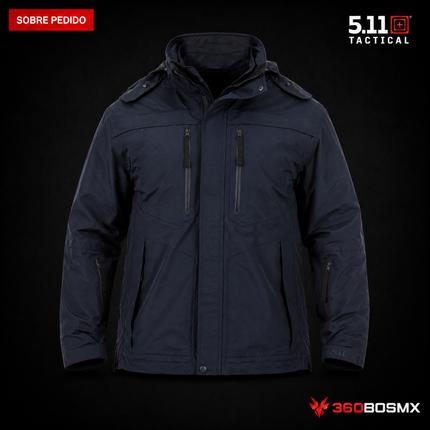 Parka Bristol 5.11 en color Azul Marino Oscuro, prenda sobre pedido